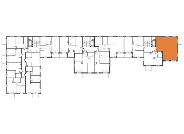 Rzut Apartamenty Portowa - C.02.03