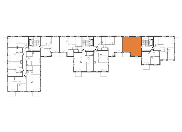 Rzut Apartamenty Portowa - C.03.01