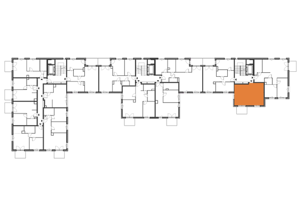 Rzut Apartamenty Portowa - C.05.02