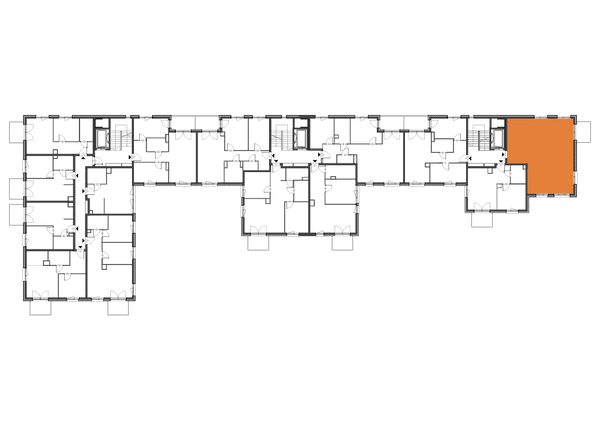 Rzut Apartamenty Portowa - C.05.03