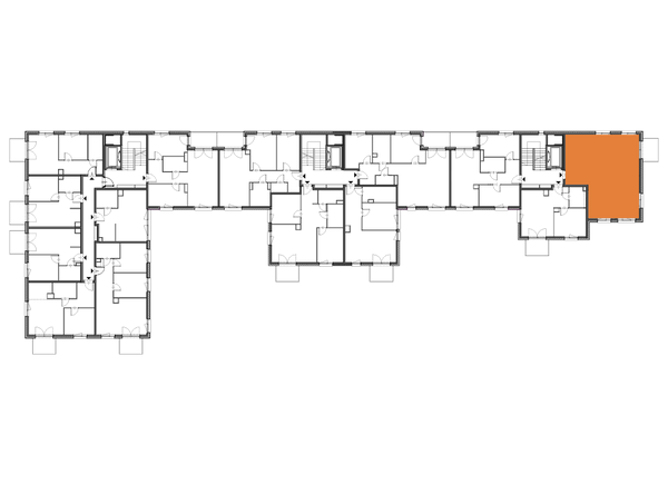 Rzut Apartamenty Portowa - C.06.03