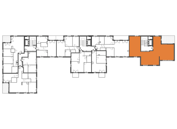 Rzut Apartamenty Portowa - C.07.01
