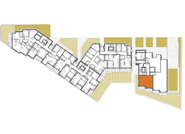 Rzut Sady Żoliborz II - F2.A.00.01