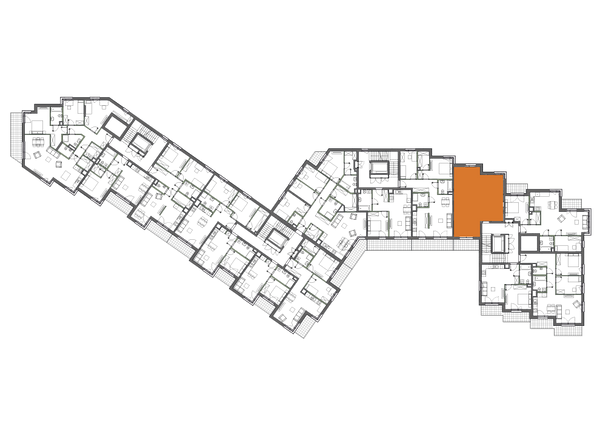 Rzut Sady Żoliborz II - F2.A.01.01