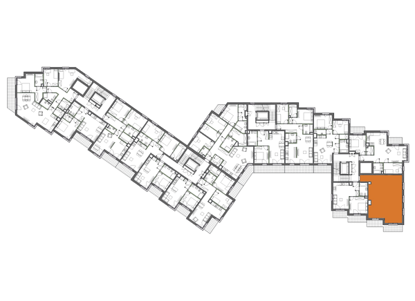 Rzut Sady Żoliborz II - F2.A.01.03