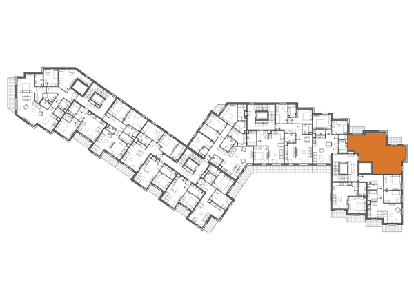 Rzut Sady Żoliborz II - F2.A.02.02