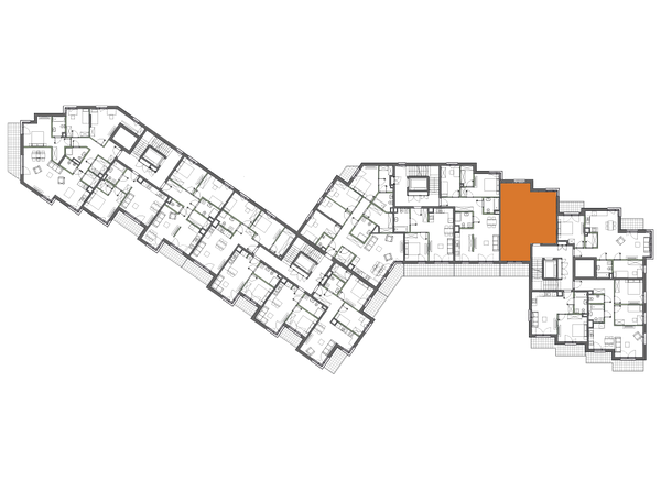 Rzut Sady Żoliborz II - F2.A.03.01
