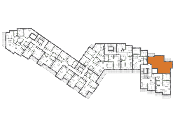 Rzut Sady Żoliborz II - F2.A.03.02