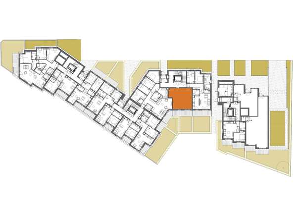 Rzut Sady Żoliborz II - F2.B.00.02