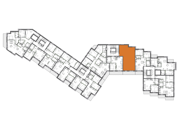 Rzut Sady Żoliborz II - F2.B.01.01