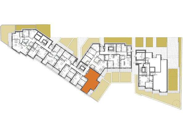 Rzut Sady Żoliborz II - F2.C.00.01