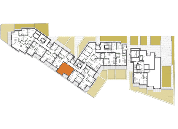 Rzut Sady Żoliborz II - F2.C.00.03
