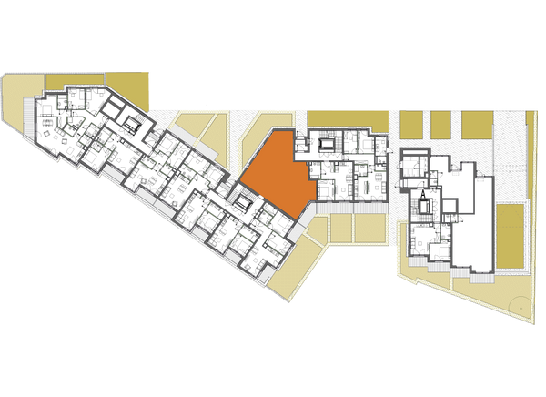 Rzut Sady Żoliborz II - F2.C.00.05