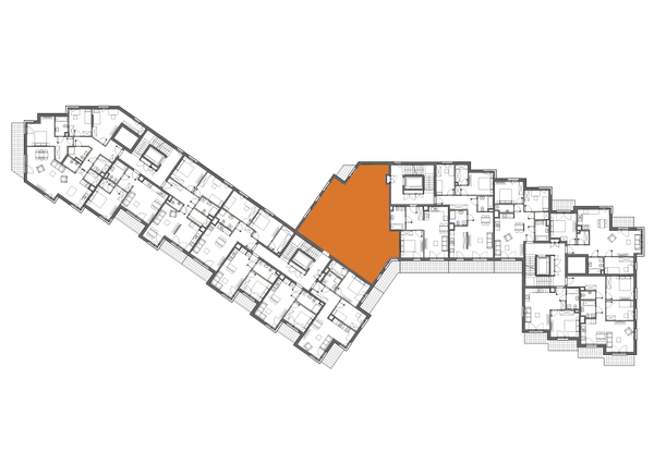Rzut Sady Żoliborz II - F2.C.01.05