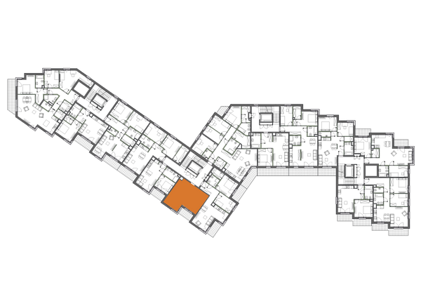Rzut Sady Żoliborz II - F2.C.02.02