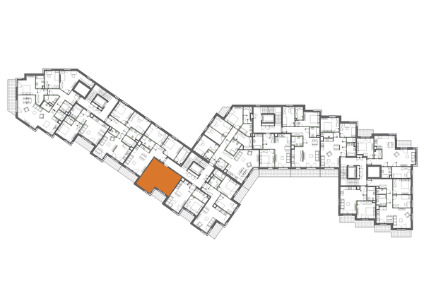 Rzut Sady Żoliborz II - F2.C.02.03