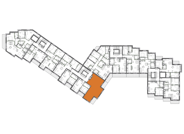 Rzut Sady Żoliborz II - F2.C.03.01