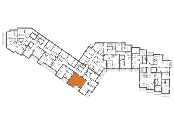 Rzut Sady Żoliborz II - F2.C.04.02