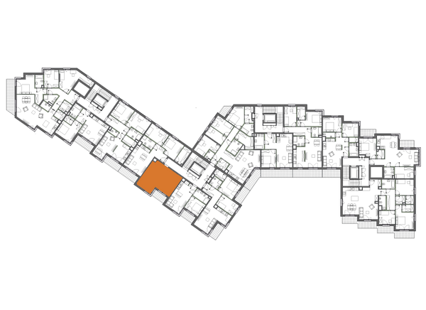 Rzut Sady Żoliborz II - F2.C.04.03