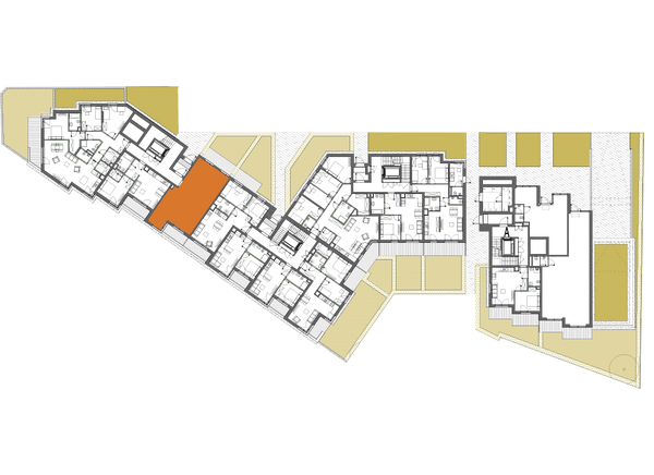 Rzut Sady Żoliborz II - F2.D.00.01