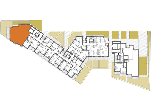 Rzut Sady Żoliborz II - F2.D.00.03