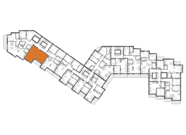 Rzut Sady Żoliborz II - F2.D.02.02