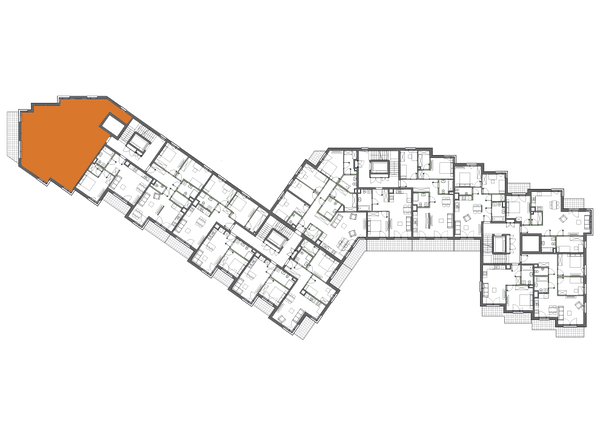 Rzut Sady Żoliborz II - F2.D.03.03