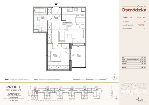 Rzut Osiedle Ostródzka - OST1_A_2_11