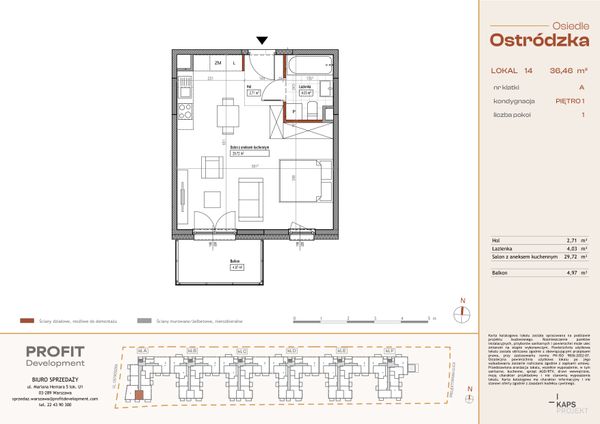 Rzut Osiedle Ostródzka - OST1_A_2_14