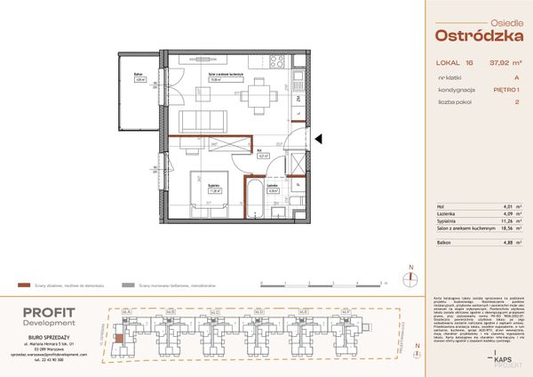Rzut Osiedle Ostródzka - OST1_A_2_16