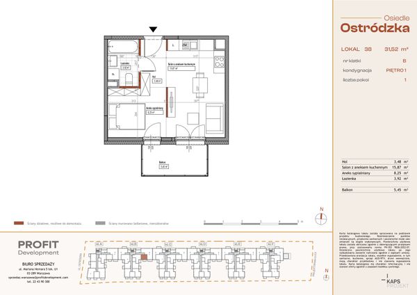 Rzut Osiedle Ostródzka - OST1_B_2_38