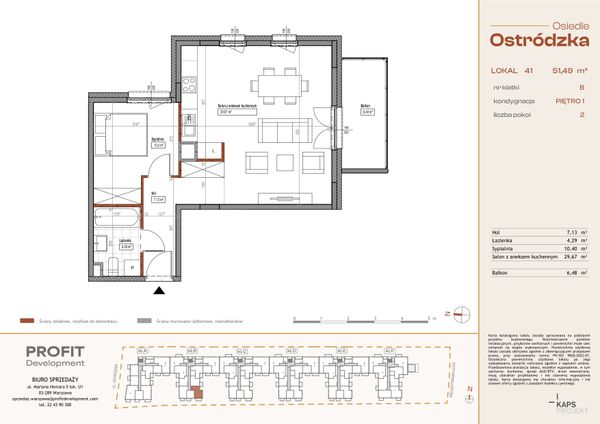 Rzut Osiedle Ostródzka - OST1_B_2_41