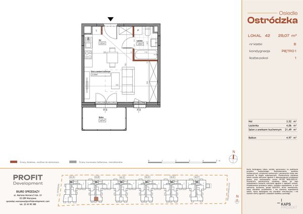 Rzut Osiedle Ostródzka - OST1_B_2_42