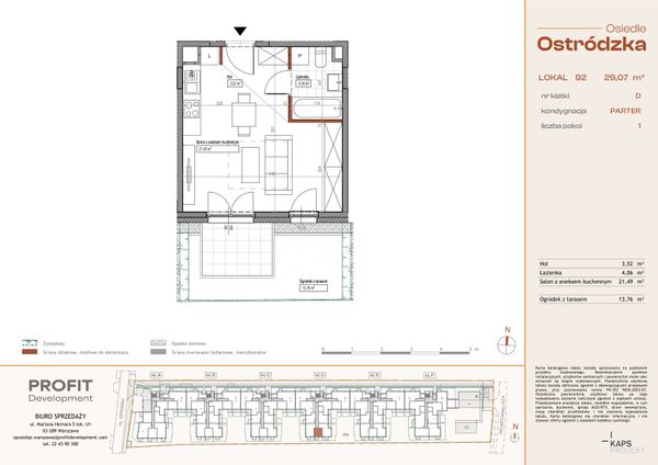 Rzut Osiedle Ostródzka - OST1_D_1_92