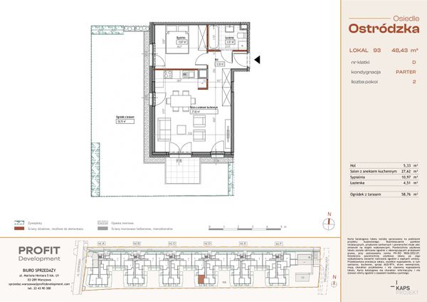 Rzut Osiedle Ostródzka - OST1_D_1_93
