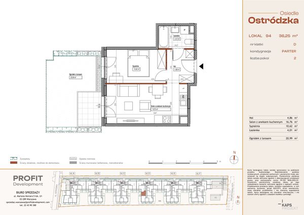 Rzut Osiedle Ostródzka - OST1_D_1_94