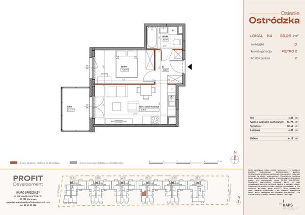 Rzut Osiedle Ostródzka - OST1_D_3_114