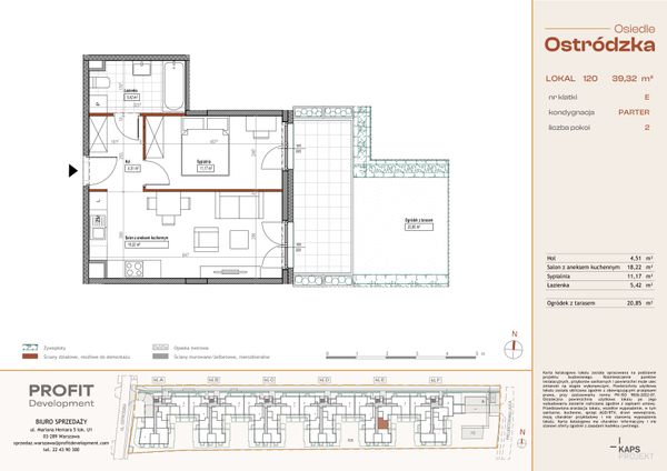 Rzut Osiedle Ostródzka - OST1_E_1_120