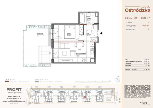 Rzut Osiedle Ostródzka - OST1_E_1_124