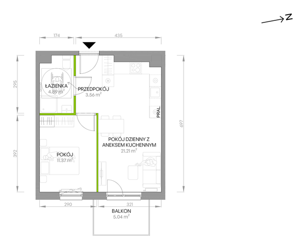 Rzut Południe Vita - B4.02.33