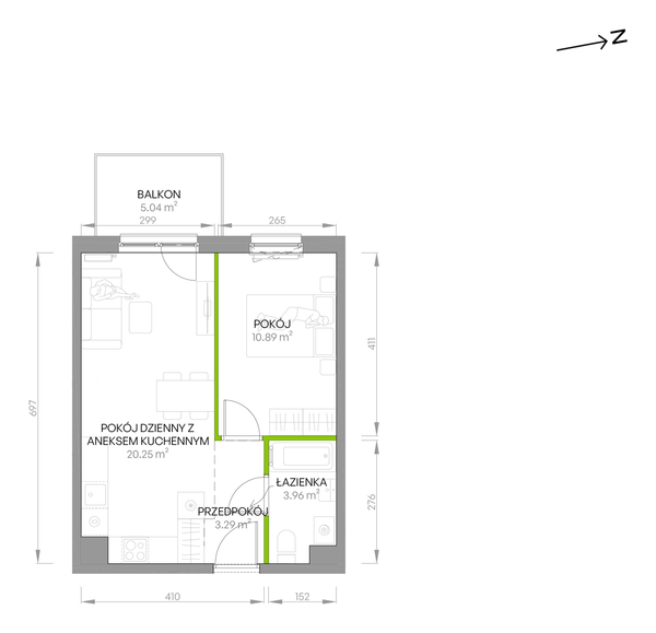 Rzut Południe Vita - B4.03.51
