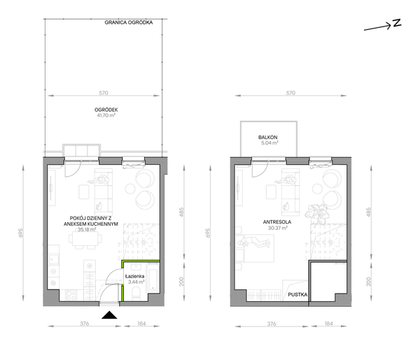 Rzut Południe Vita - B6.00.12