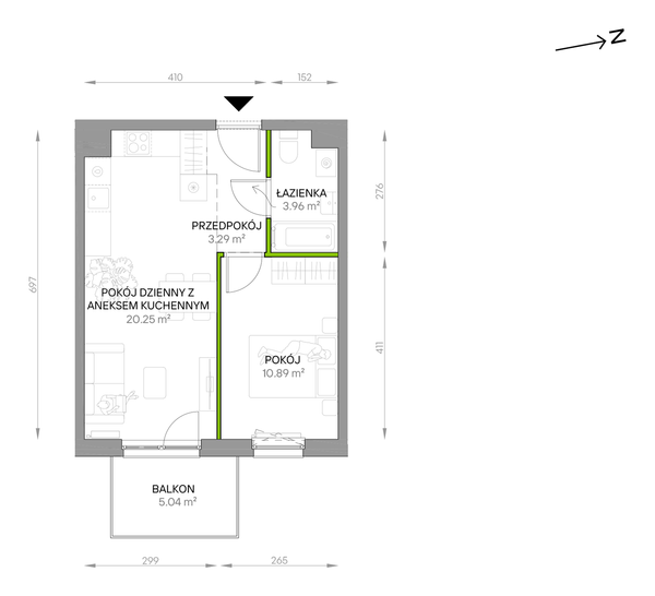 Rzut Południe Vita - B6.04.58