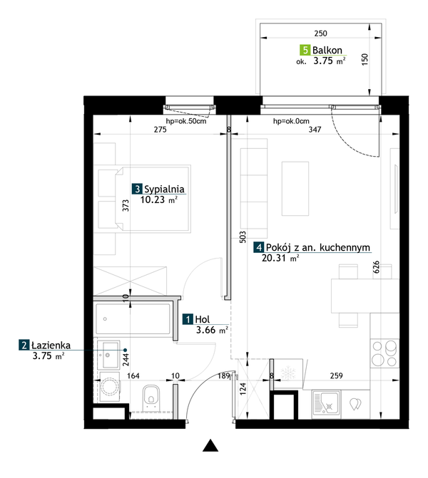 Rzut Stacja Rembertów - AA0307