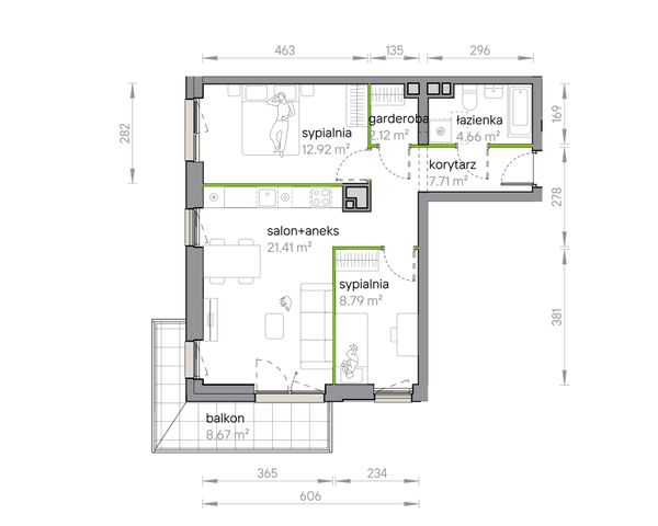 Rzut Przy Parku Vita - M1/1/1/07