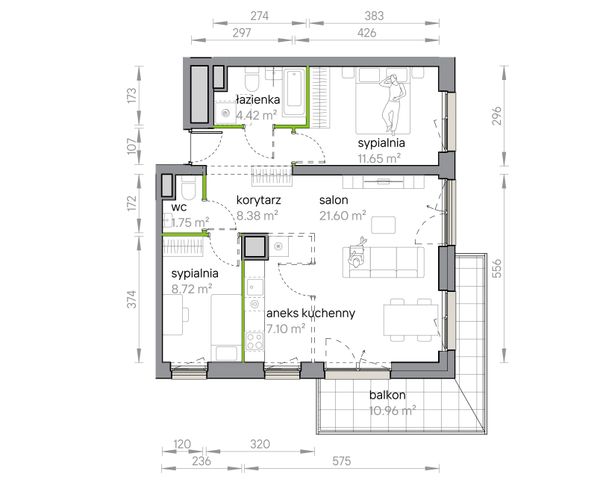 Rzut Przy Parku Vita - M1/1/5/66