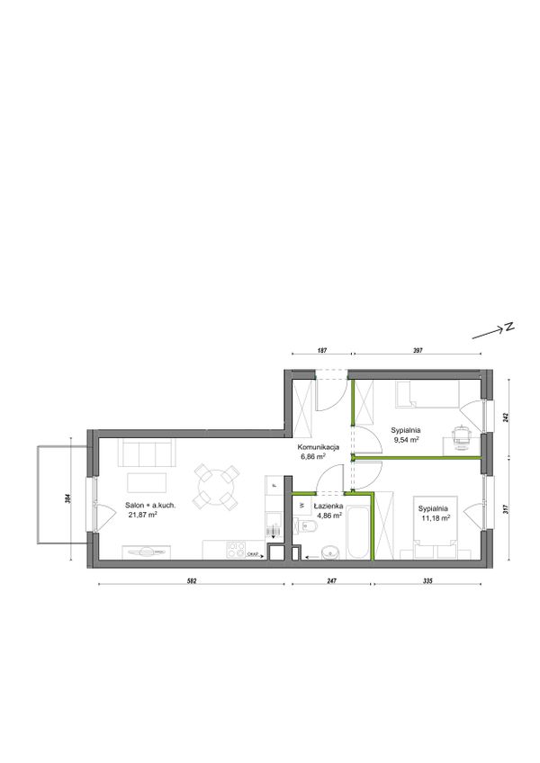 Rzut Orawska Vita - E1/D/08