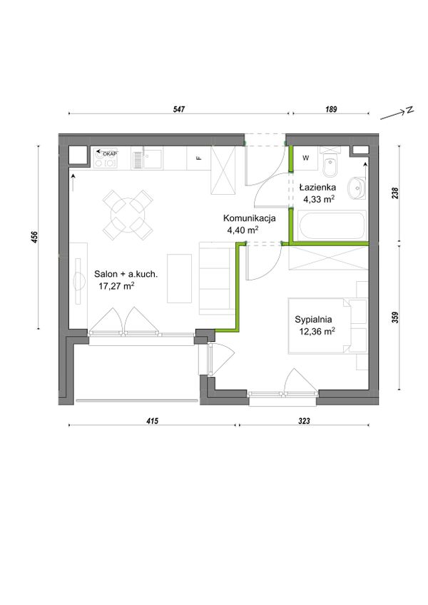 Rzut Orawska Vita - E2/F/17