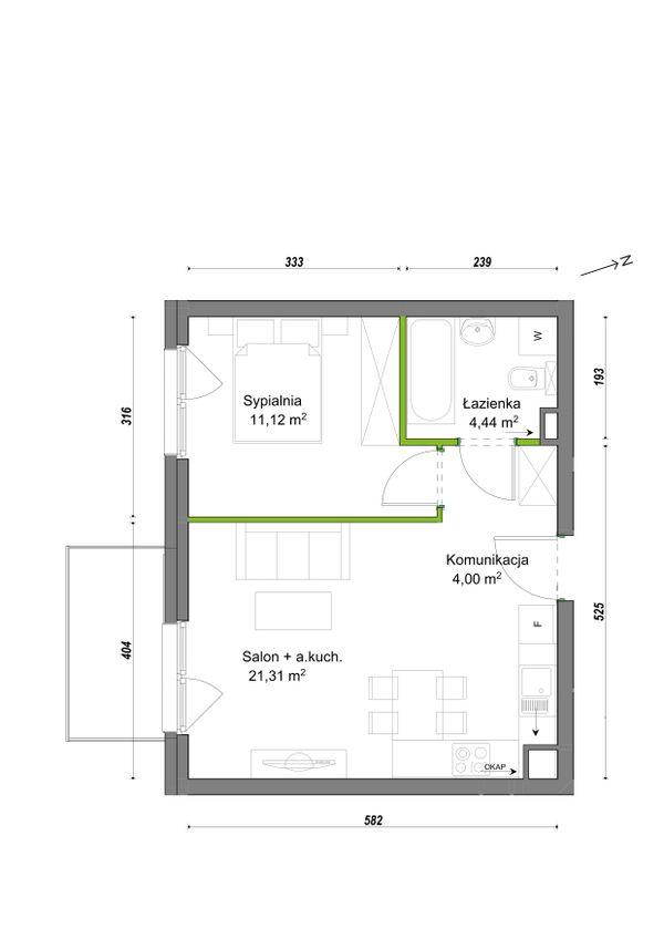 Rzut Orawska Vita - F2/E/04