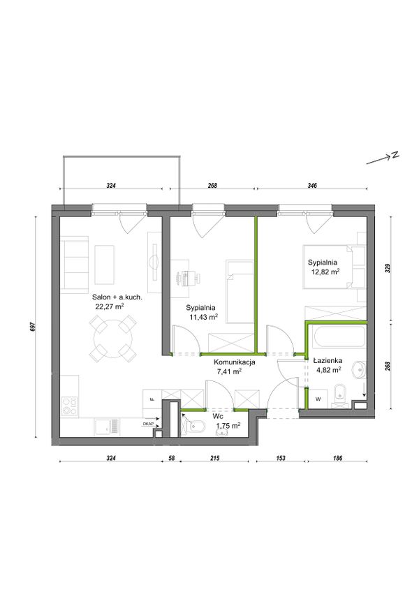 Rzut Orawska Vita - F2/F/12